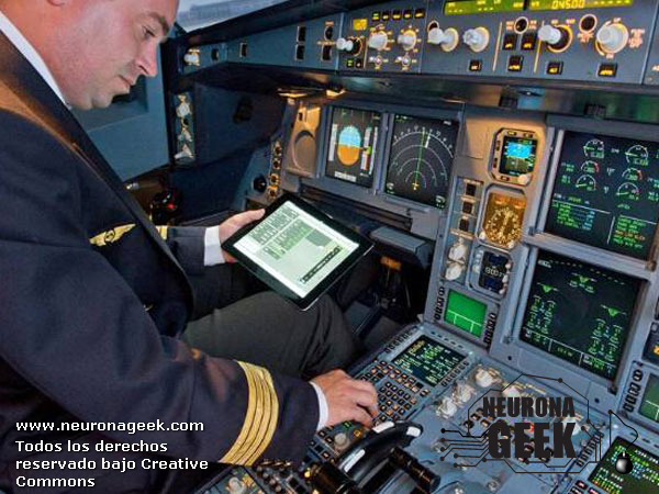 Pilotos ahora utilizan iPad en aviones